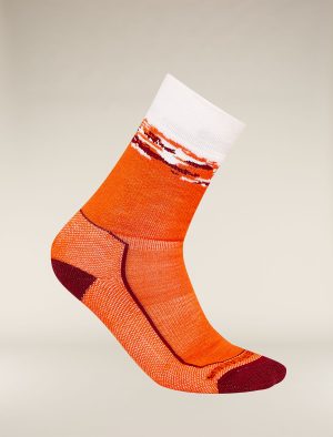 Men's Merino Hike+ Medium Crew Socks Sedimentary