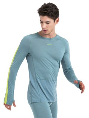 Men's 125 ZoneKnit™ Long Sleeve Crew Thermal Top