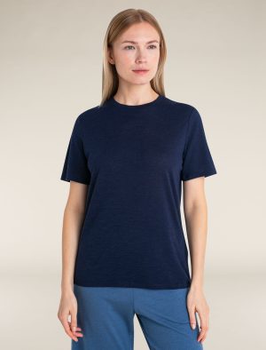 Women's Merino Linen Short Sleeve T-Shirt