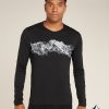 Men's Merino 200 Oasis Long Sleeve Crew Thermal Top Remarkables