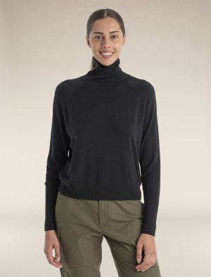 Women's MerinoFine™ Luxe Long Sleeve High Neck Sweater