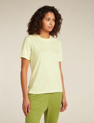 Women's Merino Linen T-Shirt Stripe