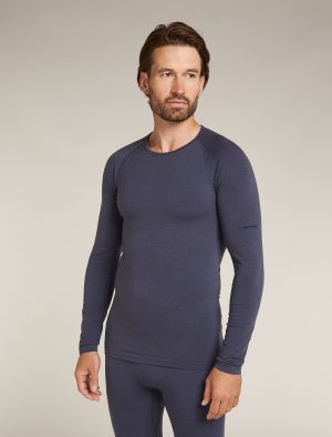 Men's Merino Blend 260 ZoneKnit™ Seamless  Long Sleeve Crew Thermal Top