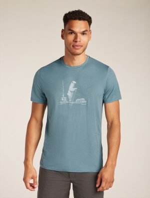 Men's Merino 150 Tech Lite Short Sleeve T-Shirt Polar Paddle