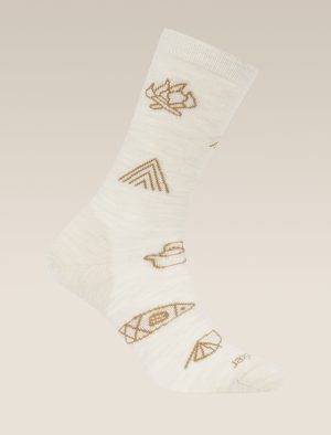 Women's Merino Lifestyle Ultralight Crew Socks Camp Essential