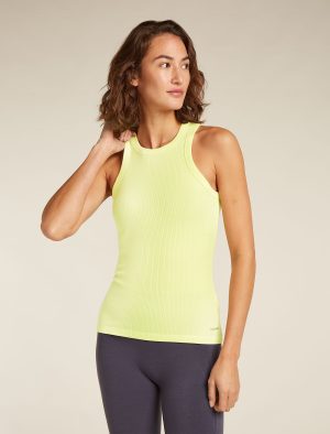 Women's Merino Blend Rib Lotus Tank
