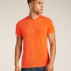 Men's Merino Blend 125 Cool-Lite™ Speed Short Sleeve Quarter Zip Top