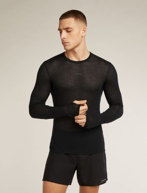 Men's Merino Blend 75 Cool-Lite™ Featherlight™ Long Sleeve Crew Thermal Top