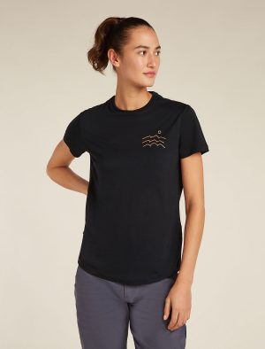 Women's Merino Blend 125 Cool-Lite™ Sphere Short Sleeve T-Shirt Across the Peaks