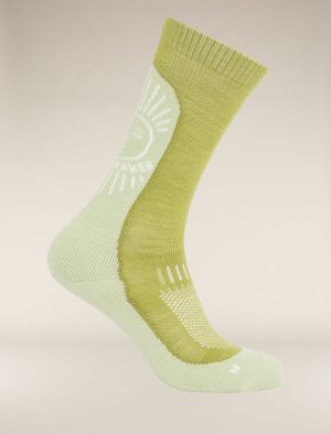 Men's Merino Hike+ Light Crew Socks IB Solar