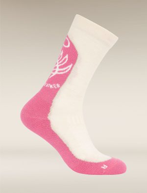 Women's Merino Hike+ Light Crew Socks Fresh Fern