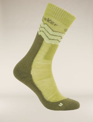 Women's Merino Hike+ Medium Crew Socks Across the Peaks