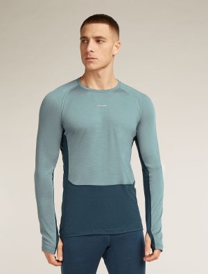 Men's Merino Blend 125 ZoneKnit™ Long Sleeve Crew Thermal Top