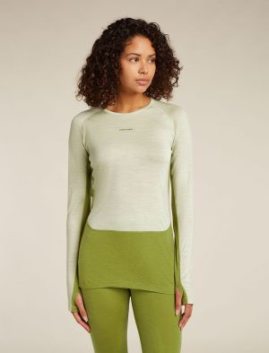 Women's Merino Blend 125 ZoneKnit™ Long Sleeve Crew Thermal Top