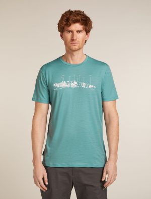 Men's Merino 150 Tech Lite Short Sleeve T-Shirt The Peaks