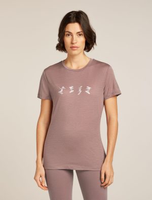 Women's Merino 150 Tech Lite Short Sleeve T-Shirt Snow Day