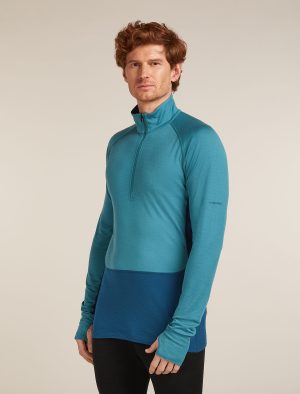 Men's Merino 200 ZoneKnit™ Long Sleeve Half Zip Thermal Top