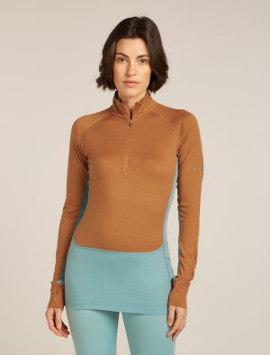 Women's Merino 200 ZoneKnit™ Long Sleeve Half Zip Thermal Top