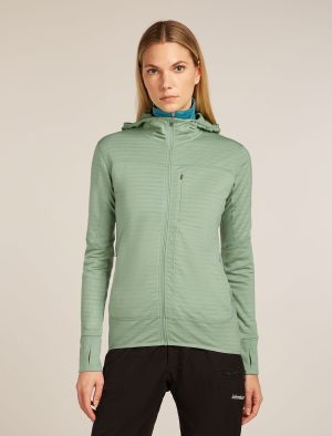 Women's Merino Blend 300 RealFleece™ Descender Long Sleeve Zip Hoodie