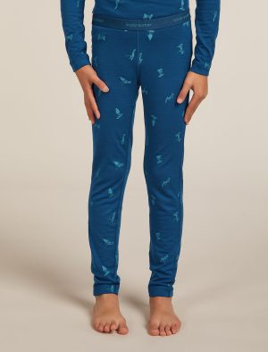 Kids' Merino 200 Oasis Long Sleeve Crew Thermal Top Snow Day