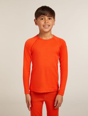 Kids' Merino 200 Oasis Long Sleeve Crew Thermal Top