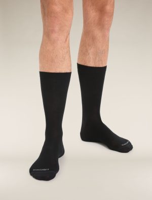 Men's Merino Lifestyle Fine Gauge Crew Socks