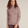 Women's Merino 200 Oasis Long Sleeve Half Zip Thermal Top