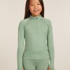 Kids' Merino 260 Tech Long Sleeve Half Zip Thermal Top