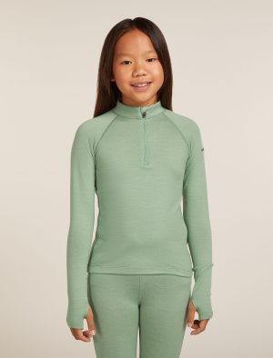 Kids' Merino 260 Tech Long Sleeve Half Zip Thermal Top
