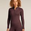 Women's 300 MerinoFine™ Polar Long Sleeve Half Zip Thermal Top