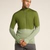 Men's Merino Blend 200 Realfleece™ Descender Long Sleeve Half Zip Top