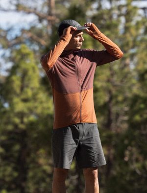 Men's Merino Blend 200 Realfleece™ Descender Long Sleeve Zip Hoodie