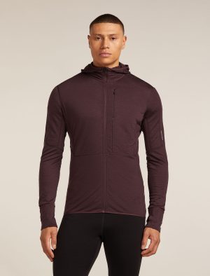 Men's Merino Blend 200 Realfleece™ Descender Long Sleeve Zip Hoodie