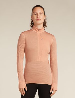 Women's Merino Blend 200 Realfleece™ Descender Long Sleeve Half Zip Top