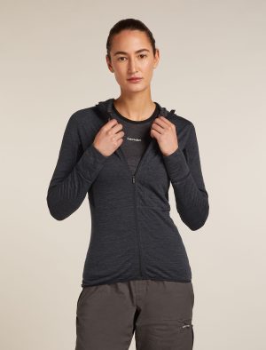 Women's Merino Blend 200 Realfleece™ Descender Long Sleeve Zip Hoodie